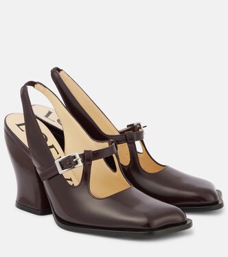 Pumps slingback Onda in pelle  | Loewe