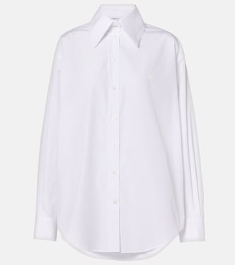 Oversize-Hemd aus Baumwollpopeline | McQueen