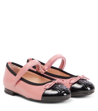 Ballerine Mary Jane DG in pelle | Dolce&Gabbana Kids