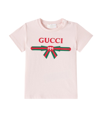 Baby - T-shirt in cotone con stampa | Gucci Kids