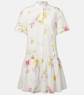 Floral cotton minidress | Erdem