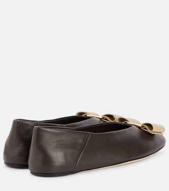 Ballerine Vara in pelle con fiocco | Ferragamo