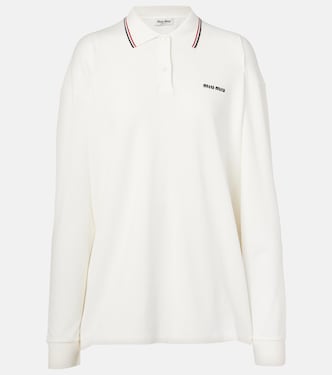 Polopullover aus Baumwolle | Miu Miu