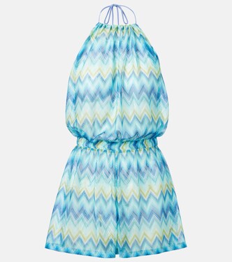 Playsuit aus Häkelstrick | Missoni