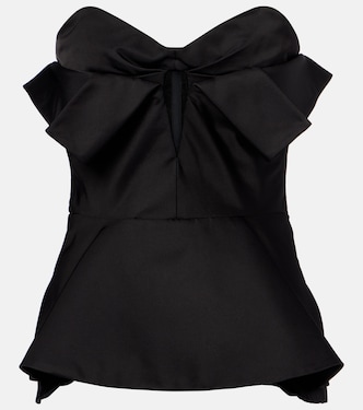 Top a corsetto con fiocco | McQueen
