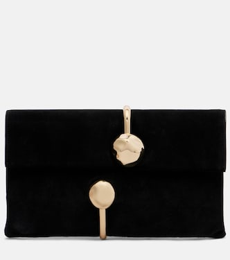 Amaya suede clutch | Simkhai