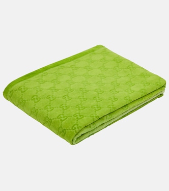Telo mare in spugna di cotone GG | Gucci
