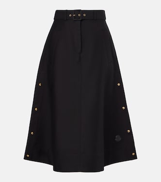Cotton midi skirt | Moncler