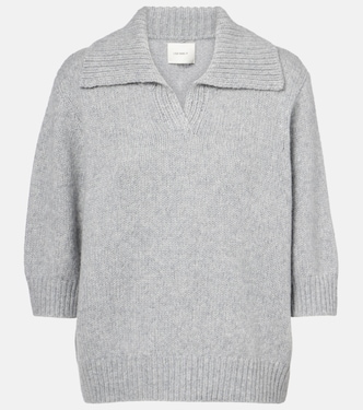 Lailai cashmere and silk polo sweater | Lisa Yang