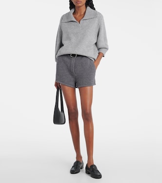 Lailai cashmere and silk polo sweater | Lisa Yang