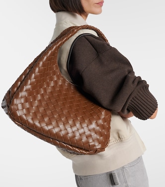 Campana 미디엄 레더 숄더 백 | Bottega Veneta