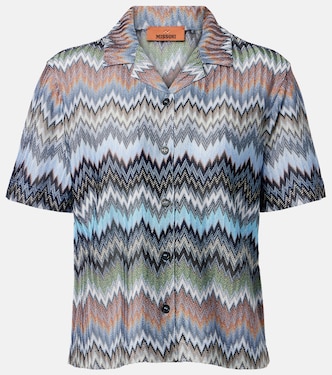 Zigzag intarsia shirt | Missoni