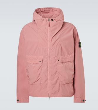 Compass hooded canvas jacket | Stone Island
