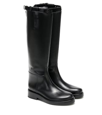 Botas altas de piel | Ann Demeulemeester