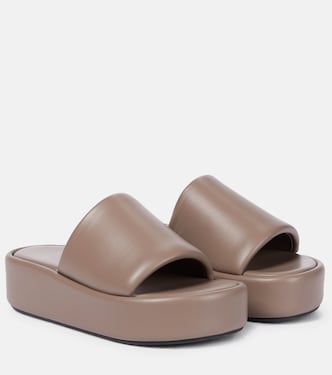 Sandali Rise in pelle con plateau | Balenciaga