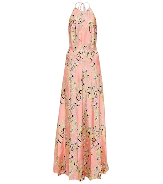 Mono ancho de seda con estampado | Pucci