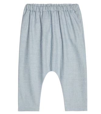 Bébé – Pantalon en coton et laine | Bonpoint