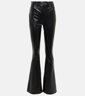 Pantalon Beverly en cuir synthétique | Veronica Beard