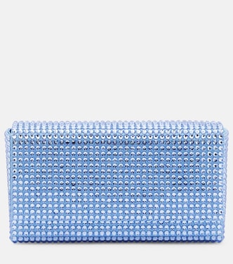 Pochette Superamini Paloma à cristaux | Amina Muaddi