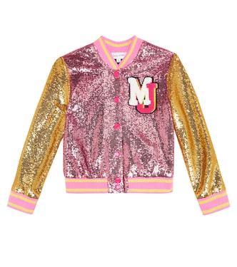 Sequined bomber jacket | Marc Jacobs Kids