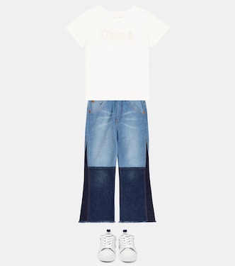 Jeans a gamba larga | Chloé Kids