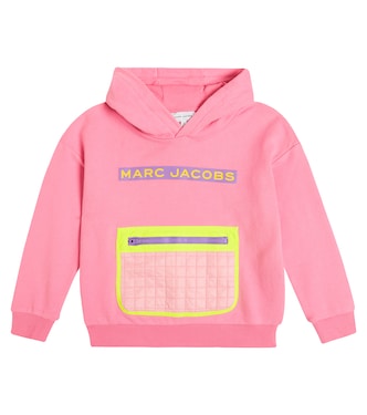 Logo cotton jersey hoodie | Marc Jacobs Kids