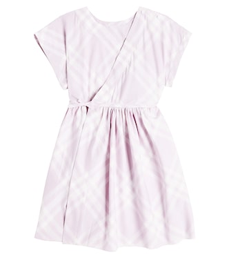 Robe Burberry Check en coton | Burberry Kids