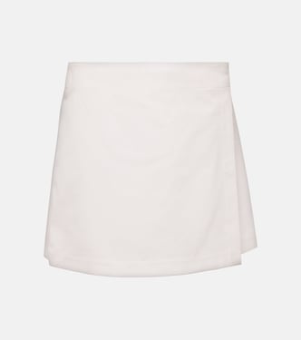 Falda pantalón de algodón de tiro alto | Chloé
