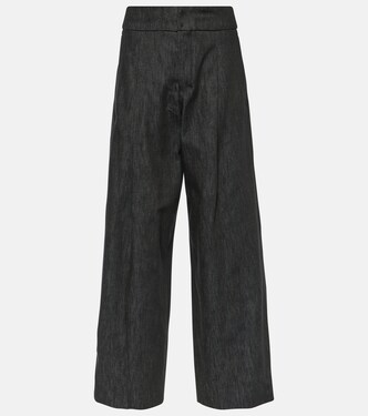 Athos chambray wide-leg pants | 'S Max Mara