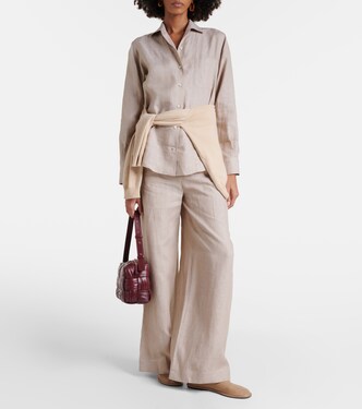 Camicia Neo André in lino | Loro Piana