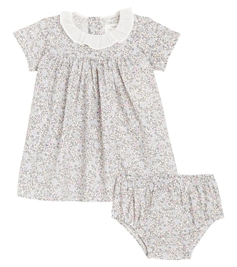 Baby - Abito e culottes in cotone | Il Gufo