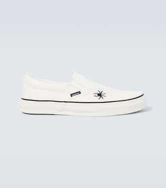 Zapatillas slip-on de lona de algodón | Undercover