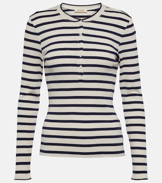 Jordan Henley striped cotton T-shirt | Nili Lotan