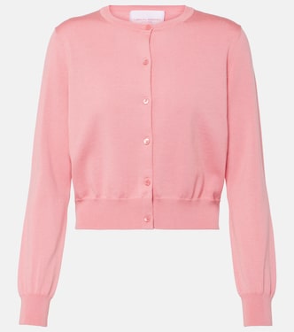 Cropped silk and cotton cardigan | Carolina Herrera