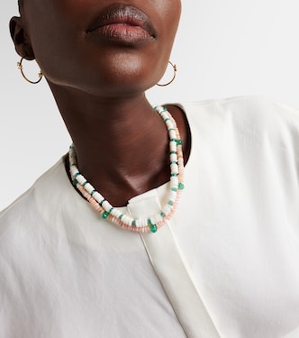 Collana con opale e giada | Ileana Makri