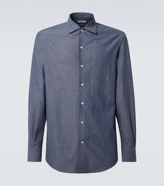 Camicia André in chambray | Loro Piana