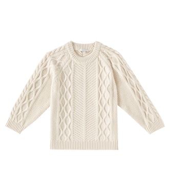 Callio cable-knit wool and cotton sweater | Liewood