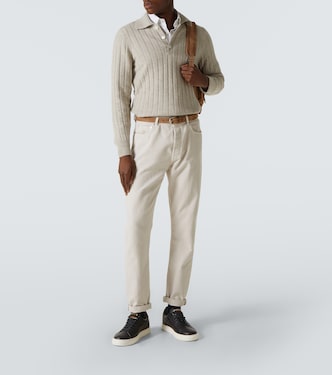 Sneakers in pelle | Brunello Cucinelli