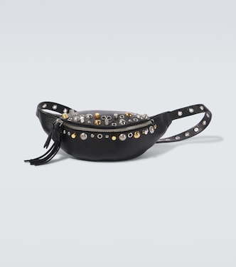 Verzierte Gürteltasche Nellcôte aus Leder | Valentino Garavani