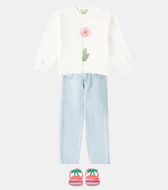 Sandales Cherry en cuir synthétique | Stella McCartney Kids