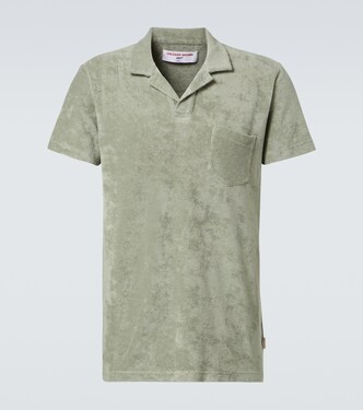 Terry cotton polo shirt | Orlebar Brown