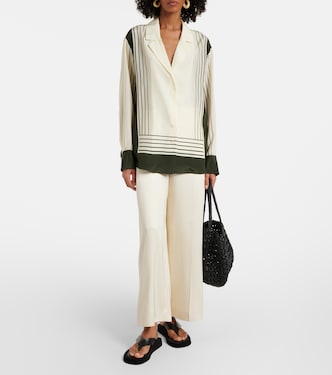 Camicia Leilana in crêpe de chine di seta | SIR