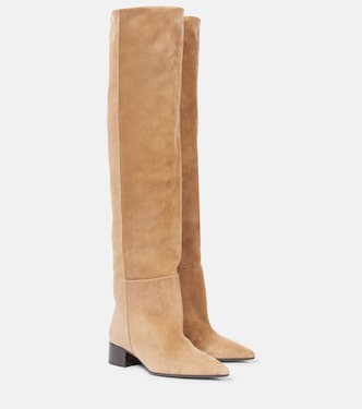 Andee 40 suede over-the-knee boots | Khaite