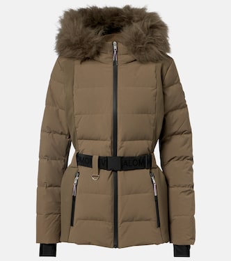 Doudoune 64cm belted down jacket | Yves Salomon