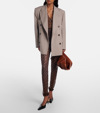 Ribbed-knit cotton Henley shirt | Gucci