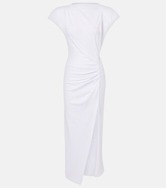 Nadela gathered cotton jersey maxi dress | Isabel Marant