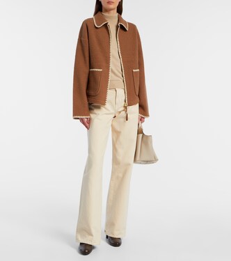 Ruiko embroidered fleece zip-up jacket | Varley