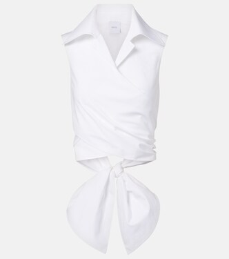 Cutout cotton top | Patou