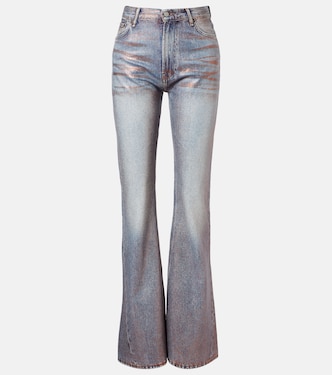 2025F coated bootcut jeans | Acne Studios