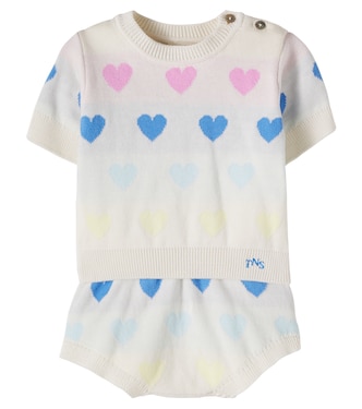 Baby Set Pinpilin aus Pullover und Shorts | The New Society